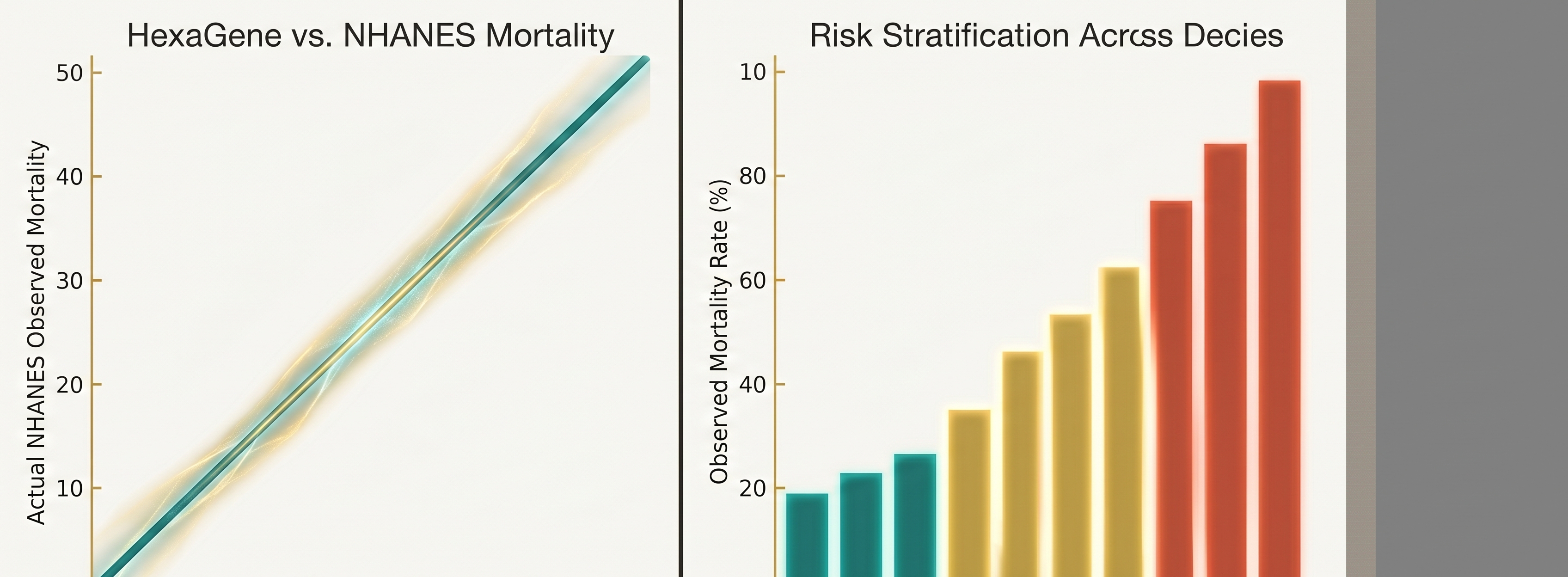 Bridge analogy: healthy vs stressed structural load distribution